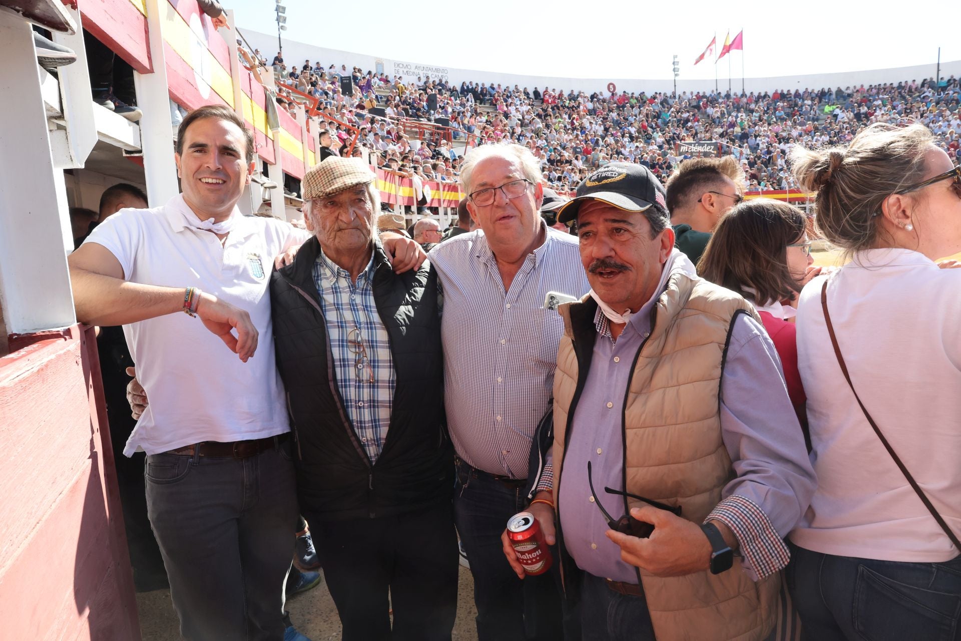 Las imágenes del encierro de este sábado en Medina del Campo