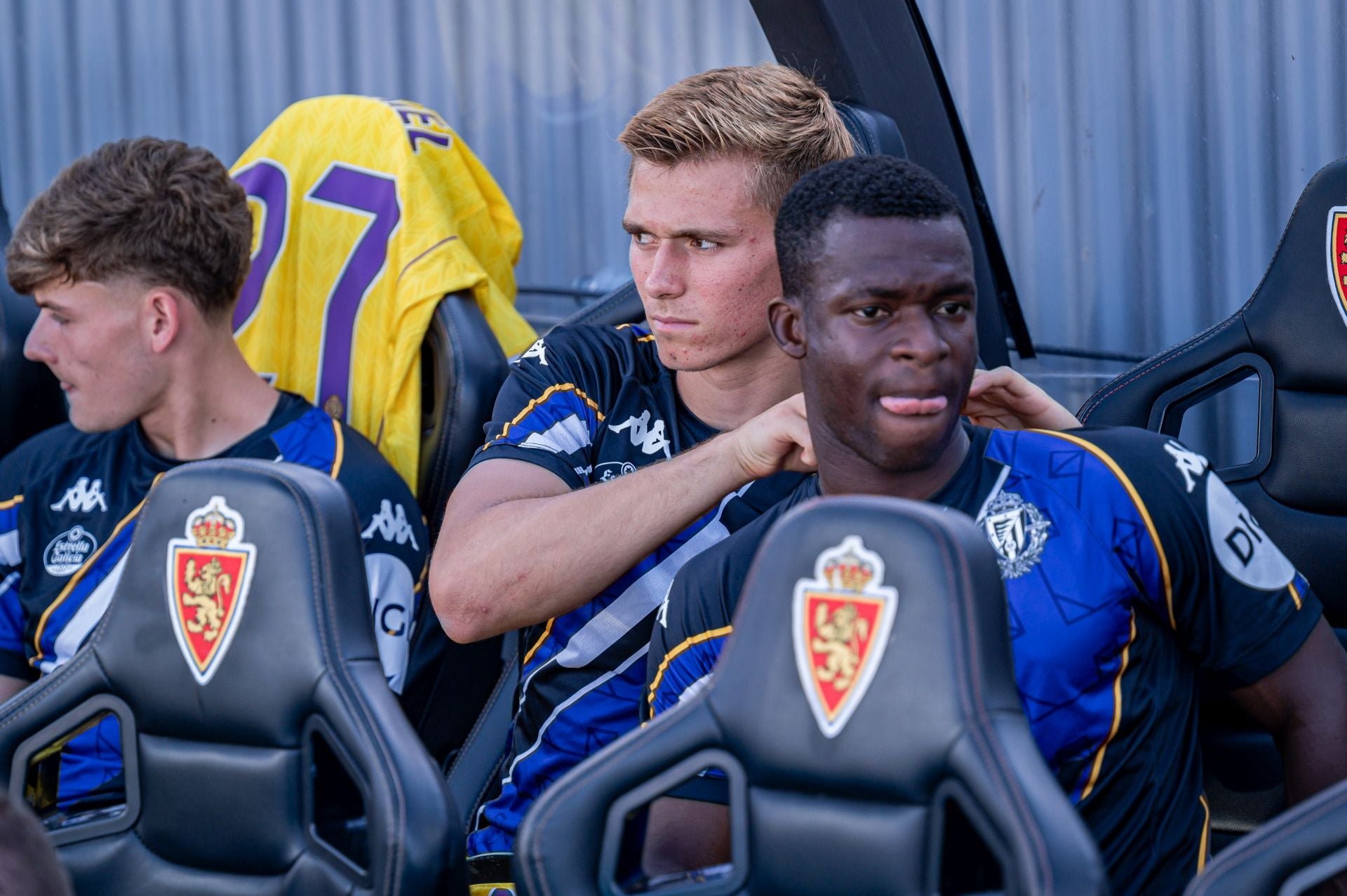 Las imágenes del partido del Real Valladolid en Zaragoza