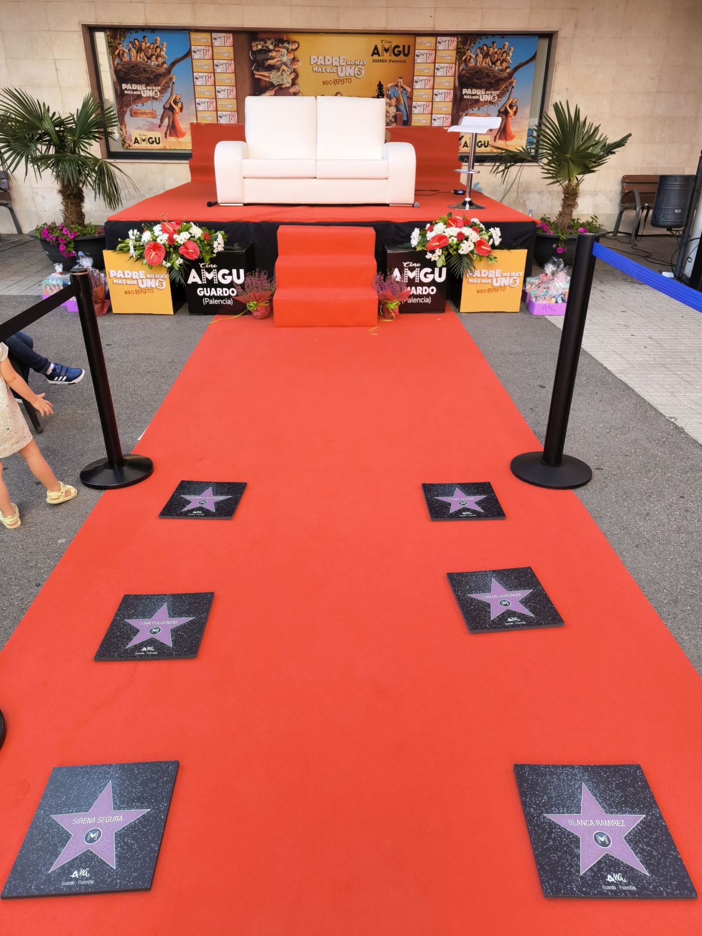 Luna Fulgencio protagoniza la alfombra roja en Guardo