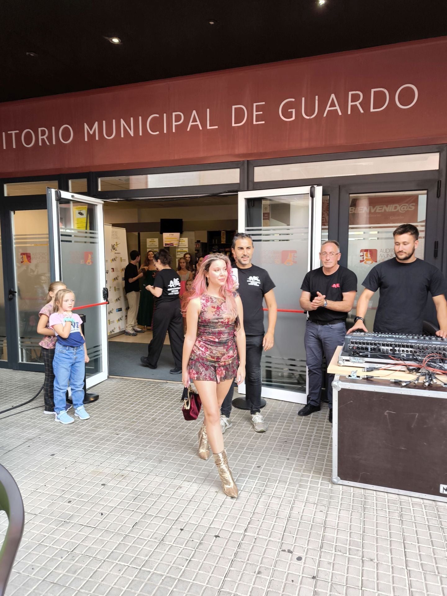 Luna Fulgencio protagoniza la alfombra roja en Guardo