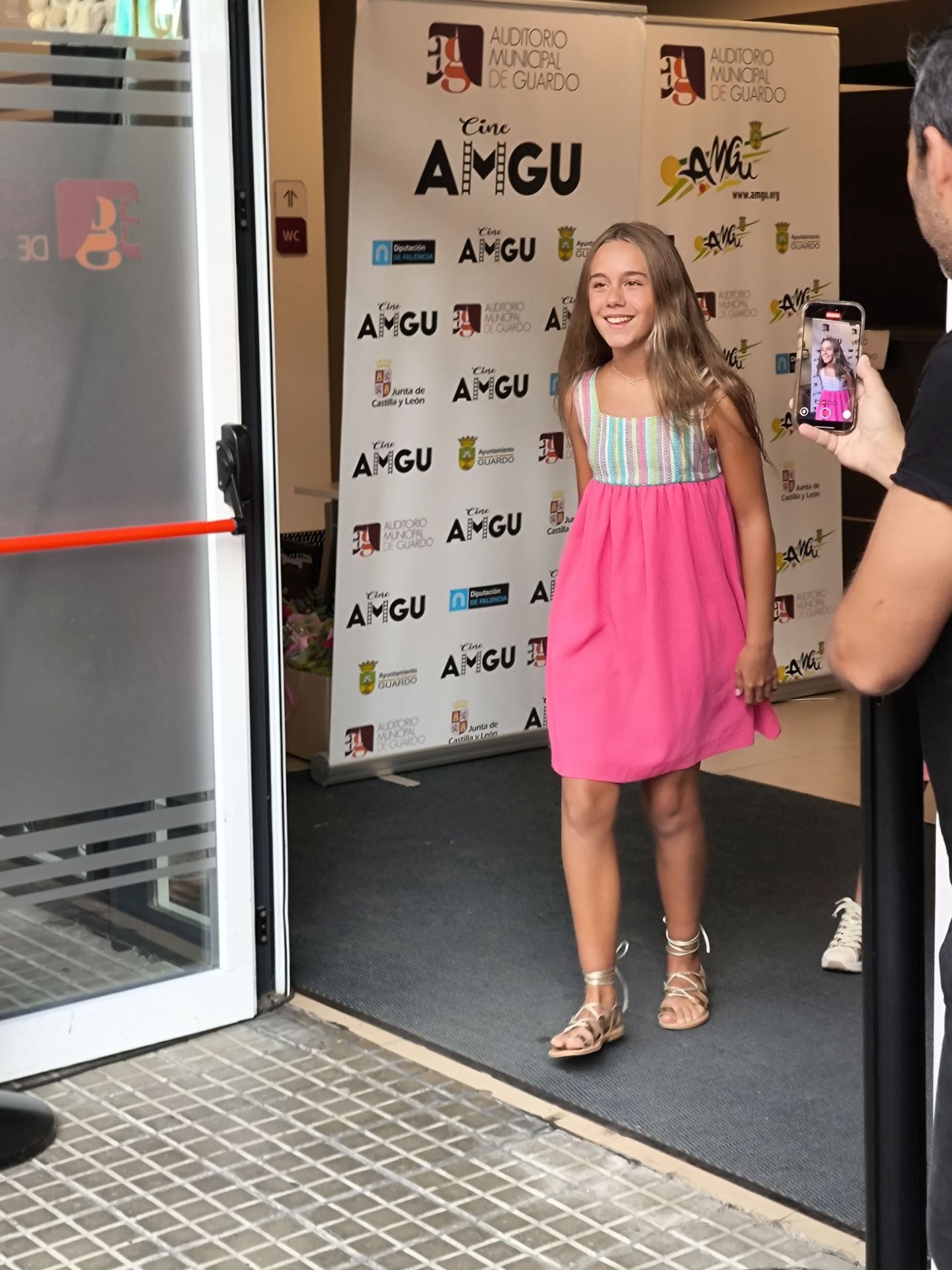 Luna Fulgencio protagoniza la alfombra roja en Guardo