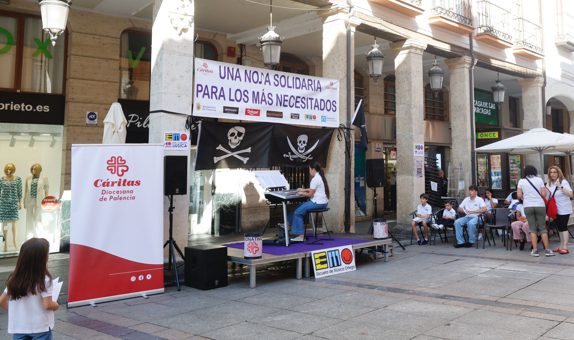 Callejeros musiqueros en Palencia