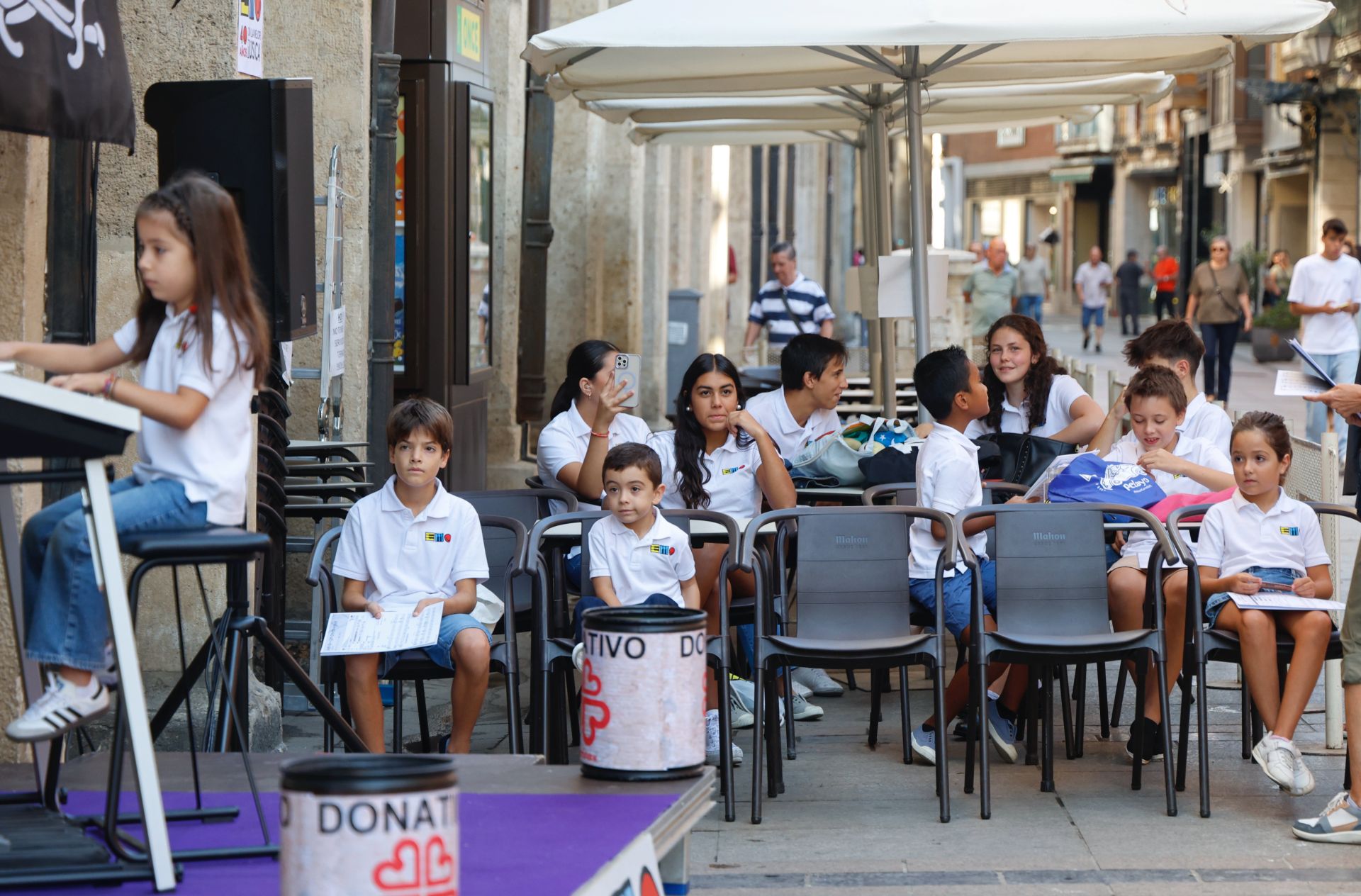 Callejeros musiqueros en Palencia