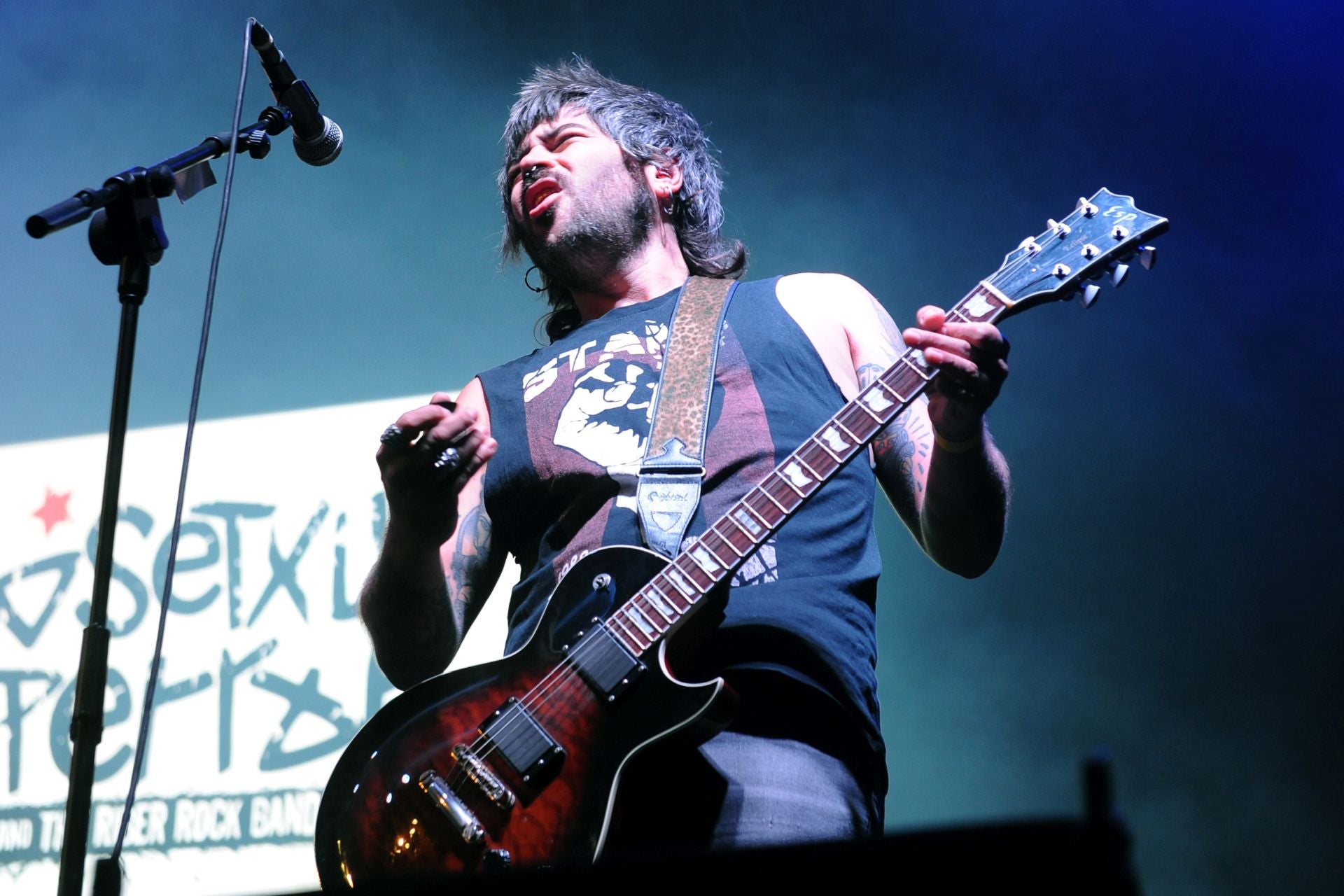 Actuación de Josetxu Piperrak.