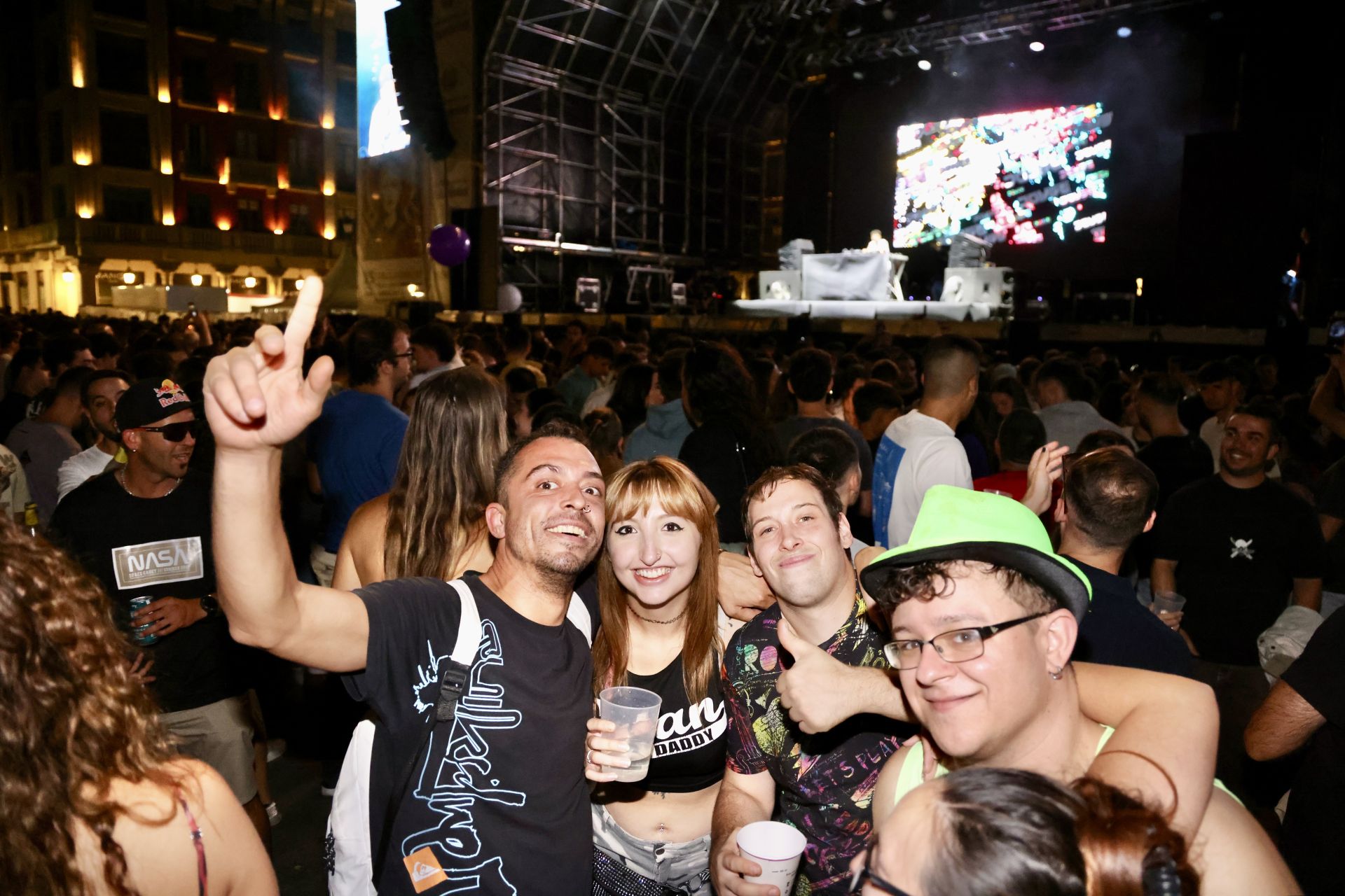 Los Dj&#039;s llenan de música la noche de Valladolid