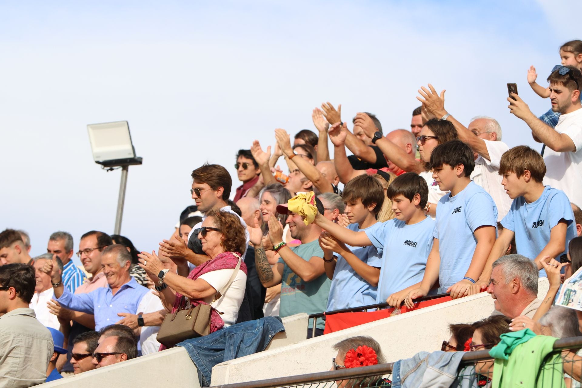 La inauguración de la plaza taurina de Alaejos, en imágenes