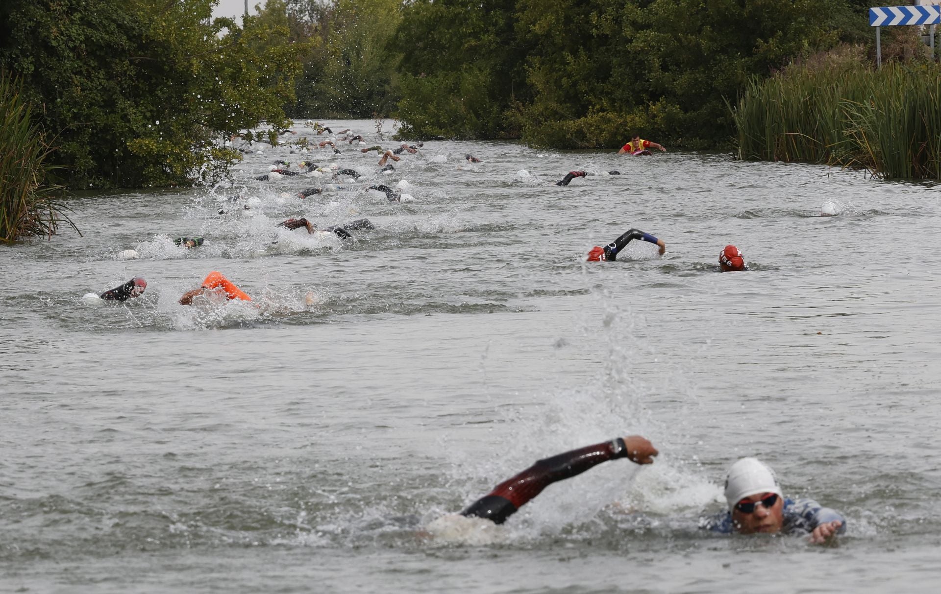 Broche de oro al Circuito de Triatlón en el Canal de Castilla