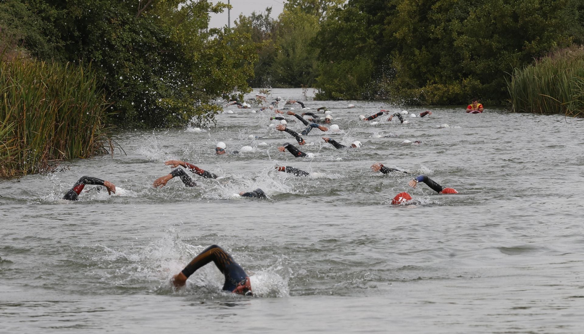 Broche de oro al Circuito de Triatlón en el Canal de Castilla