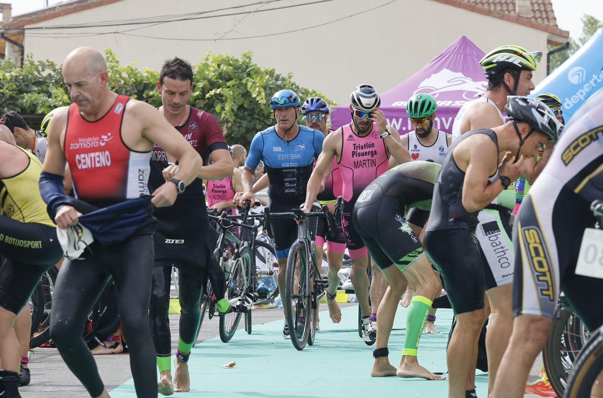 Broche de oro al Circuito de Triatlón en el Canal de Castilla
