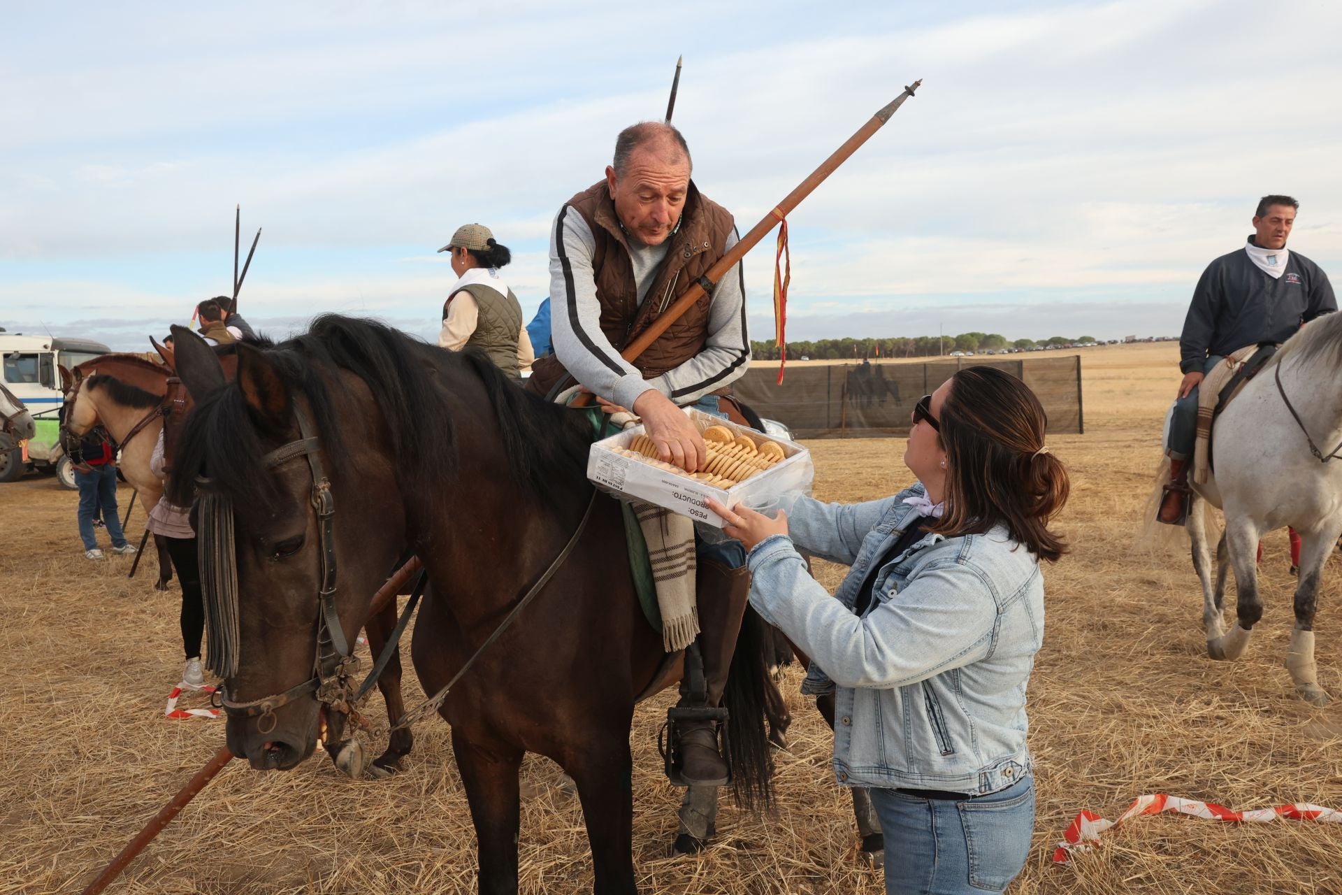 Las imágenes del encierro de este lunes en Medina del Campo