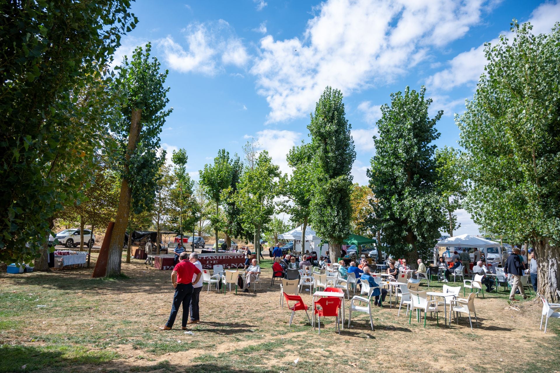 La Virgen de Carejas de Paredes protege a los niños bajo su manto