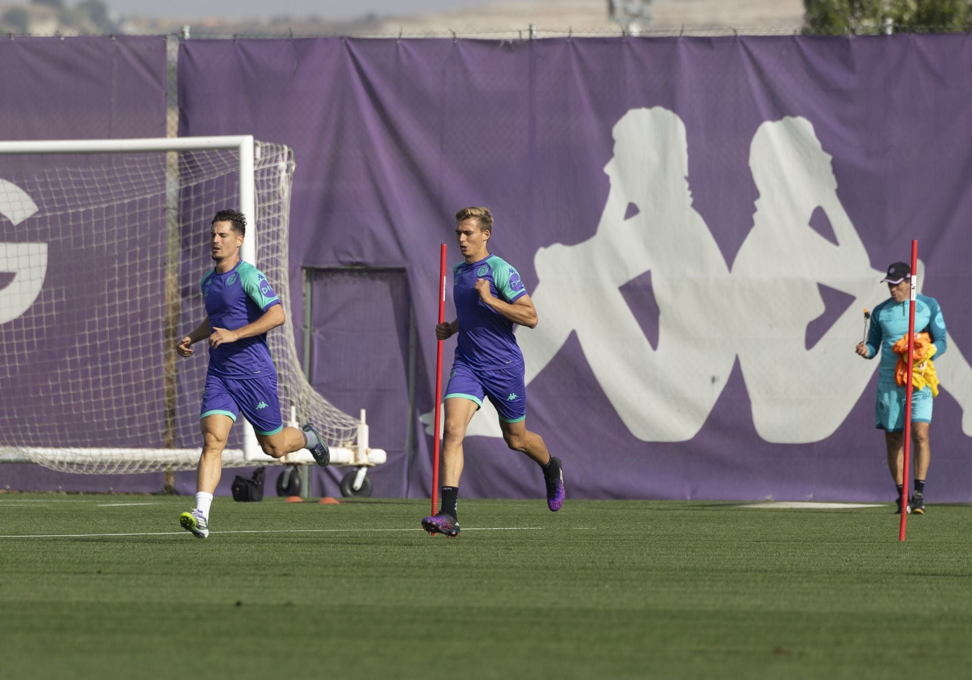 Las fotos del entrenamiento del Real Valladolid durante la mañana del 8 de septiembre