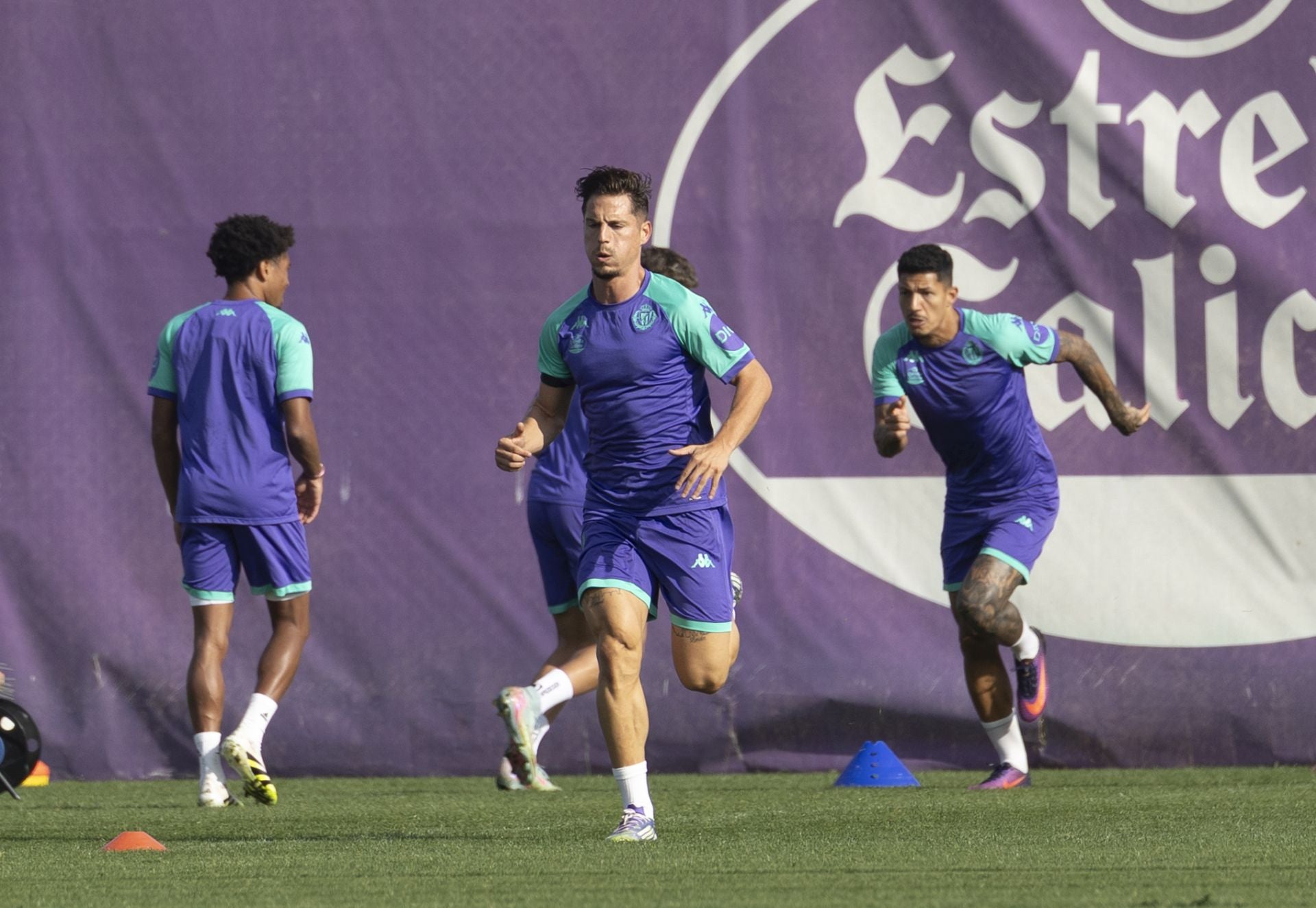 Las fotos del entrenamiento del Real Valladolid durante la mañana del 8 de septiembre