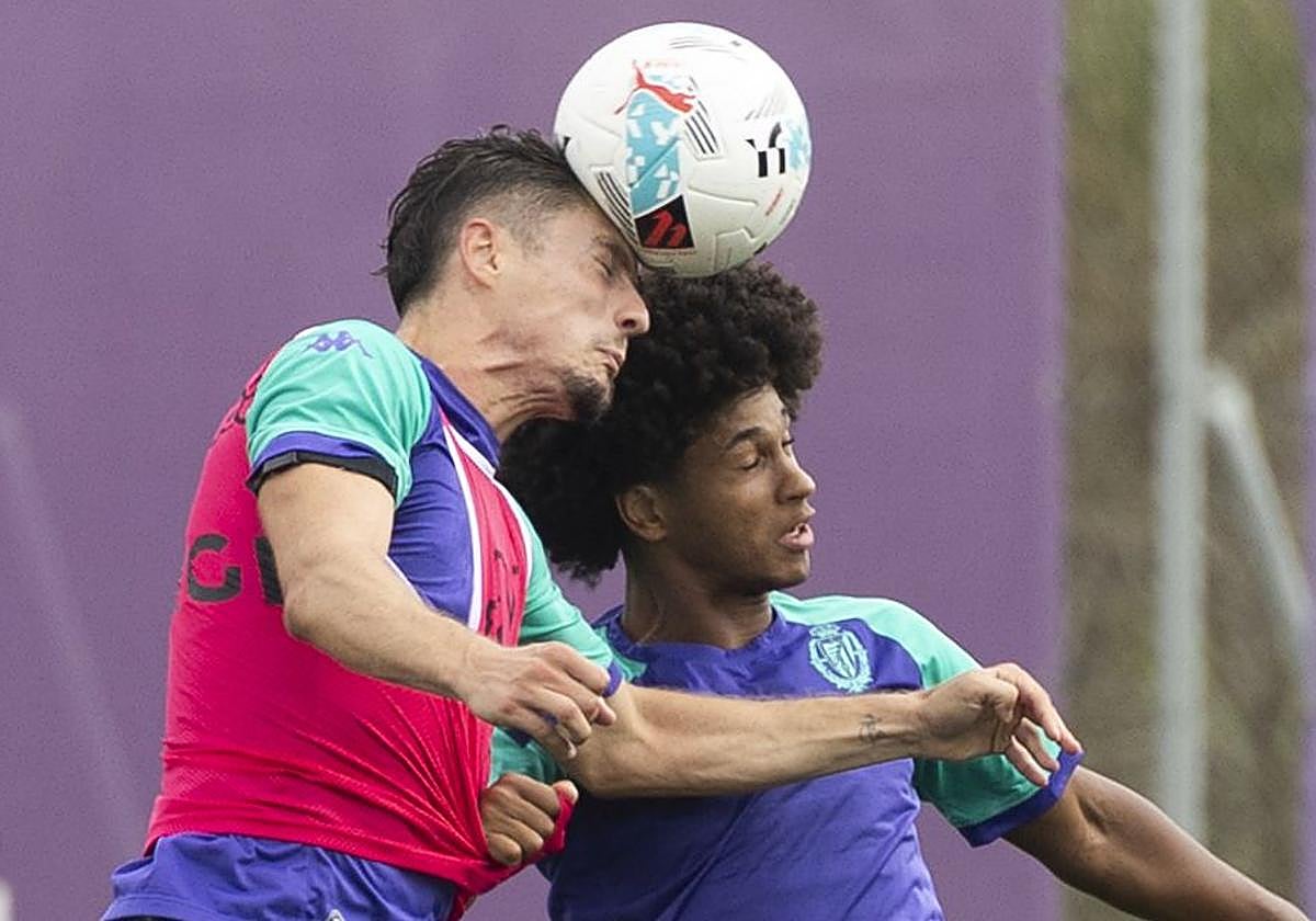Las fotos del entrenamiento del Real Valladolid durante la mañana del 8 de septiembre
