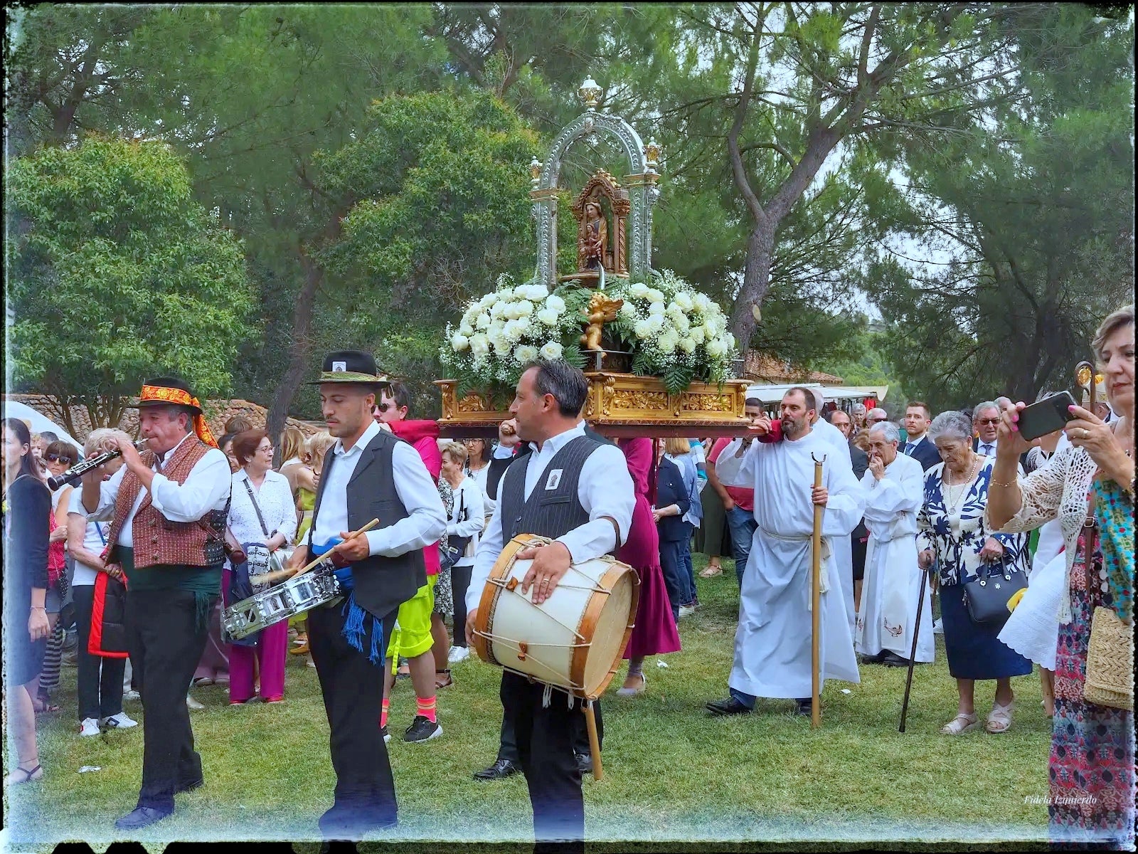 Ampudia danza a la Virgen de Alconada
