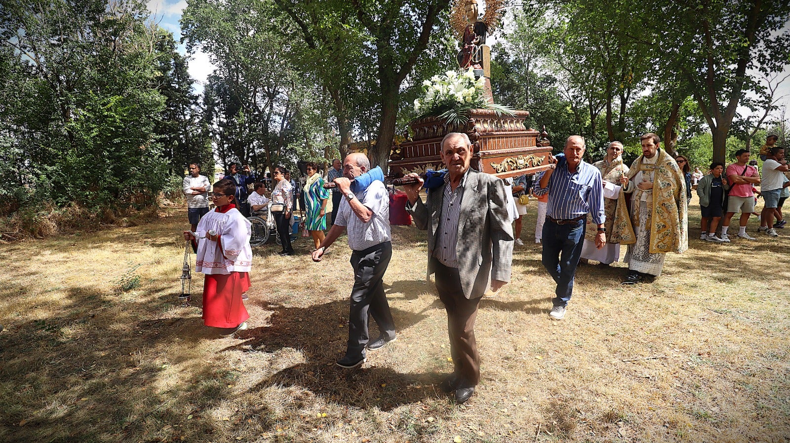Rioseco acude a la llamada de la Virgen de Castilviejo