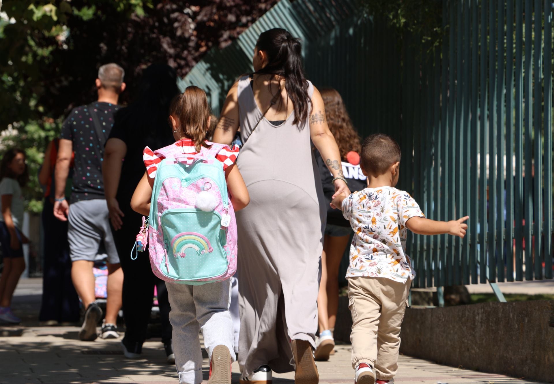 Las fotos de la vuelta al cole en el CEIP Félix Cuadrado Lomas de La Cistérniga