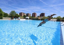 Instalaciones de las nuevas piscinas de Riosol, reabiertas este verano.