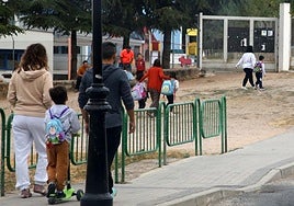 Vuelta al colegio en Palazuelos de Eresma.