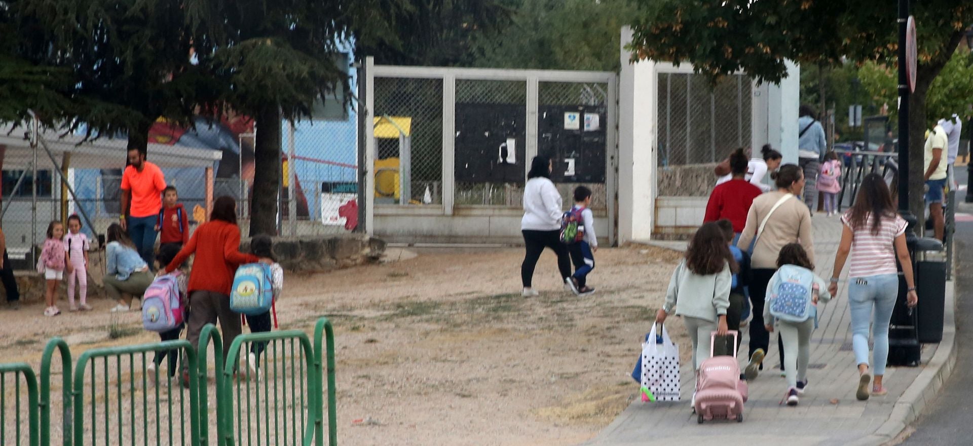 Fotos de la vuelta al cole en Segovia