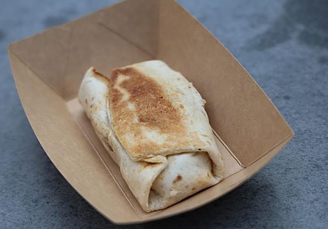 Fajita de pollo, de La Sixtina.