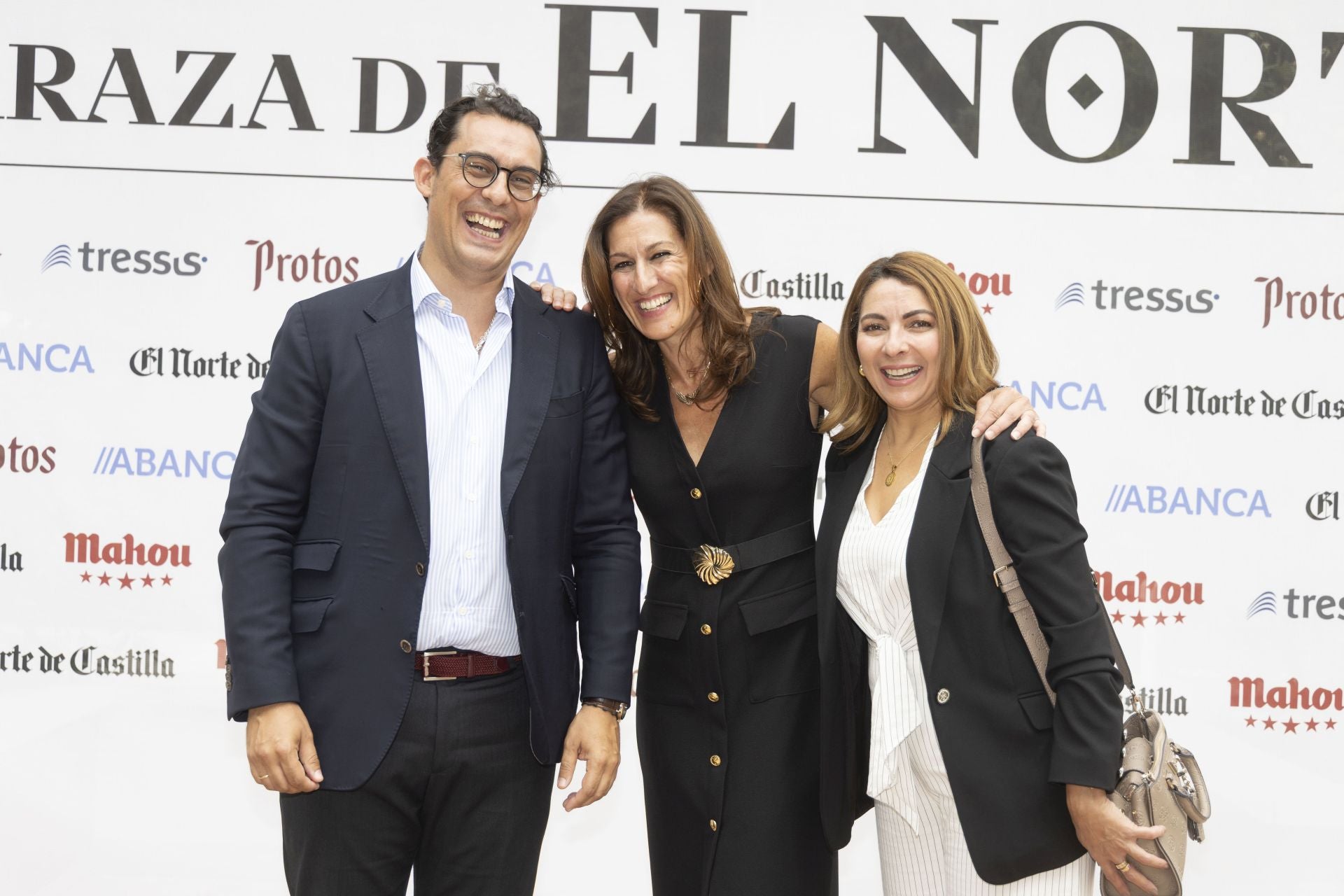 Guillermo Domínguez, de Tressis, María Morillo y Mª Ysabel Piñero, de Idea Food Center.