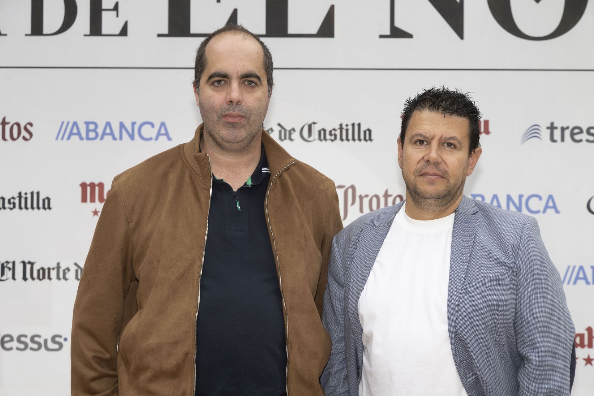 Raúl Vélez, de ADT Seguridad, y César Castro, de Persekuchen Valladolid.