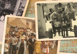 Collage de fotos antiguas de La Pedraja de Portillo