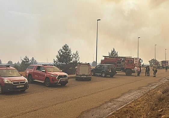 La Diputación movilizó a 70 bomberos en los cuatro incendios