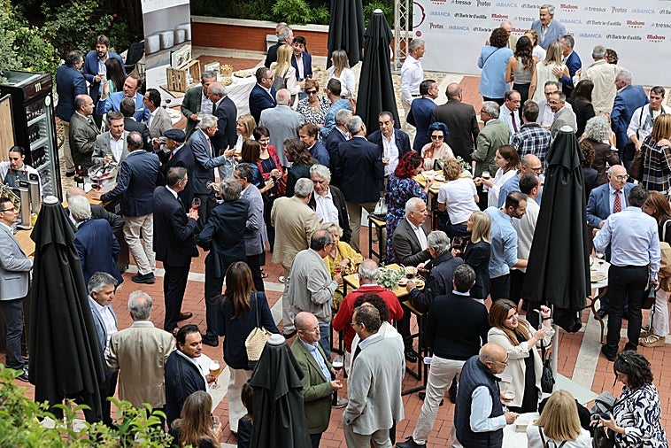 Ambiente general de la Terraza de El Norte durante la mañana del martes.