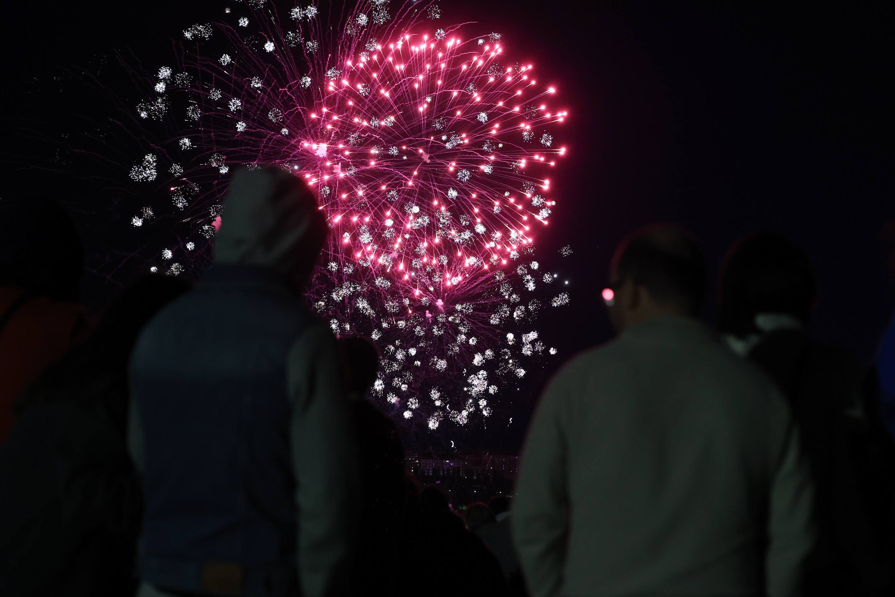Las imágenes de los fuegos artificiales de las fiestas de Valladolid