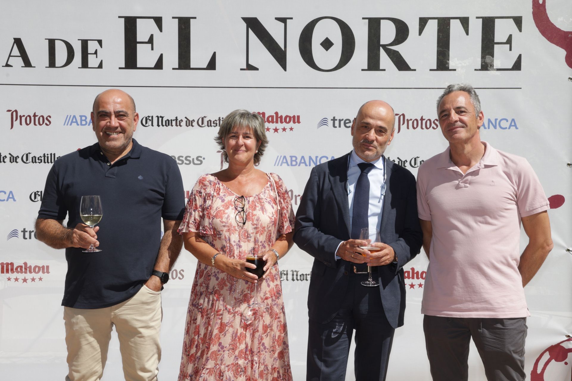 José Luis Hernández, de CSA, Charo López, de El Norte, José Luis Zurro, de despacho Garrigues, y Jesús Bragado, de Somacyl.