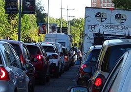 Las fotos del cierre al tráfico de Valladolid antes de la contrarreloj de La Vuelta