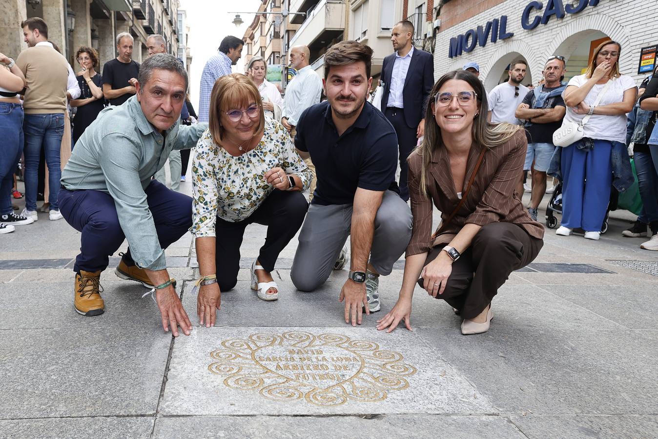 Palencia rinde homenaje a David García de la Loma