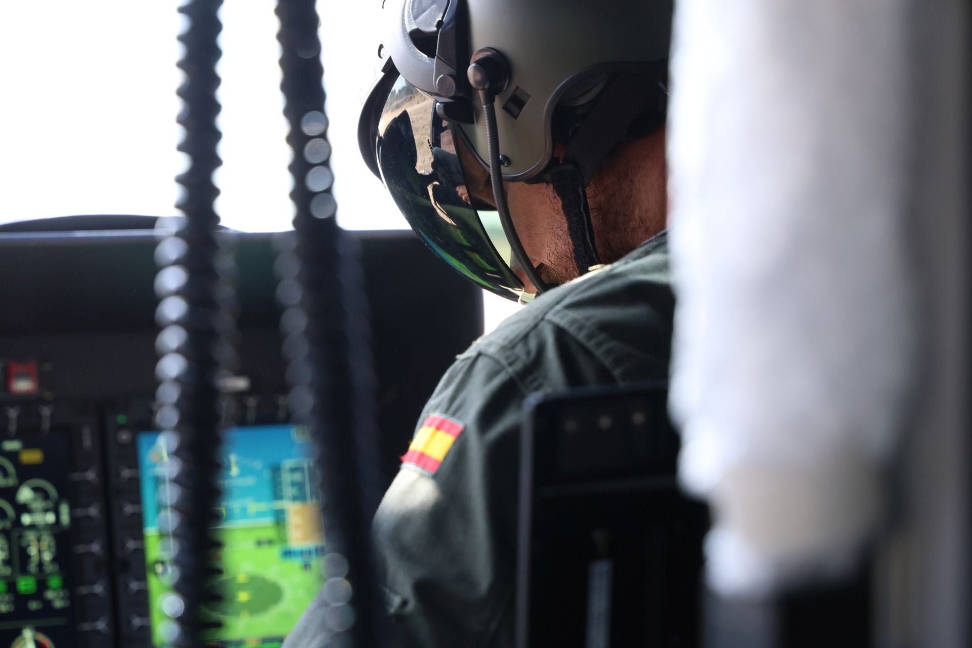 Las imágenes de La Vuelta a través del helicoptero de la Guardia Civil