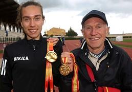 «Es un honor ser campeona en la misma distancia que mi padre»