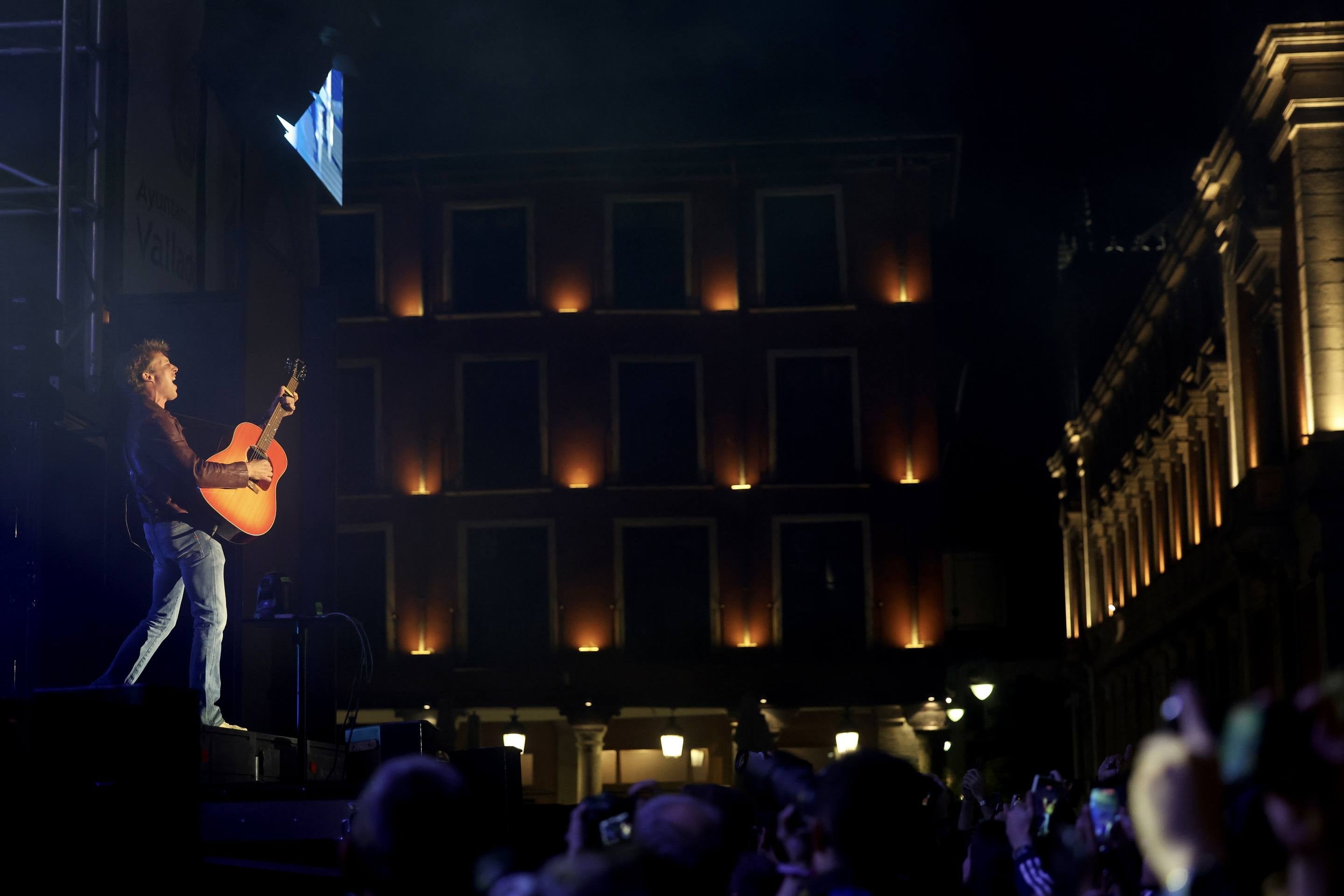 El concierto de James Blunt, en imágenes