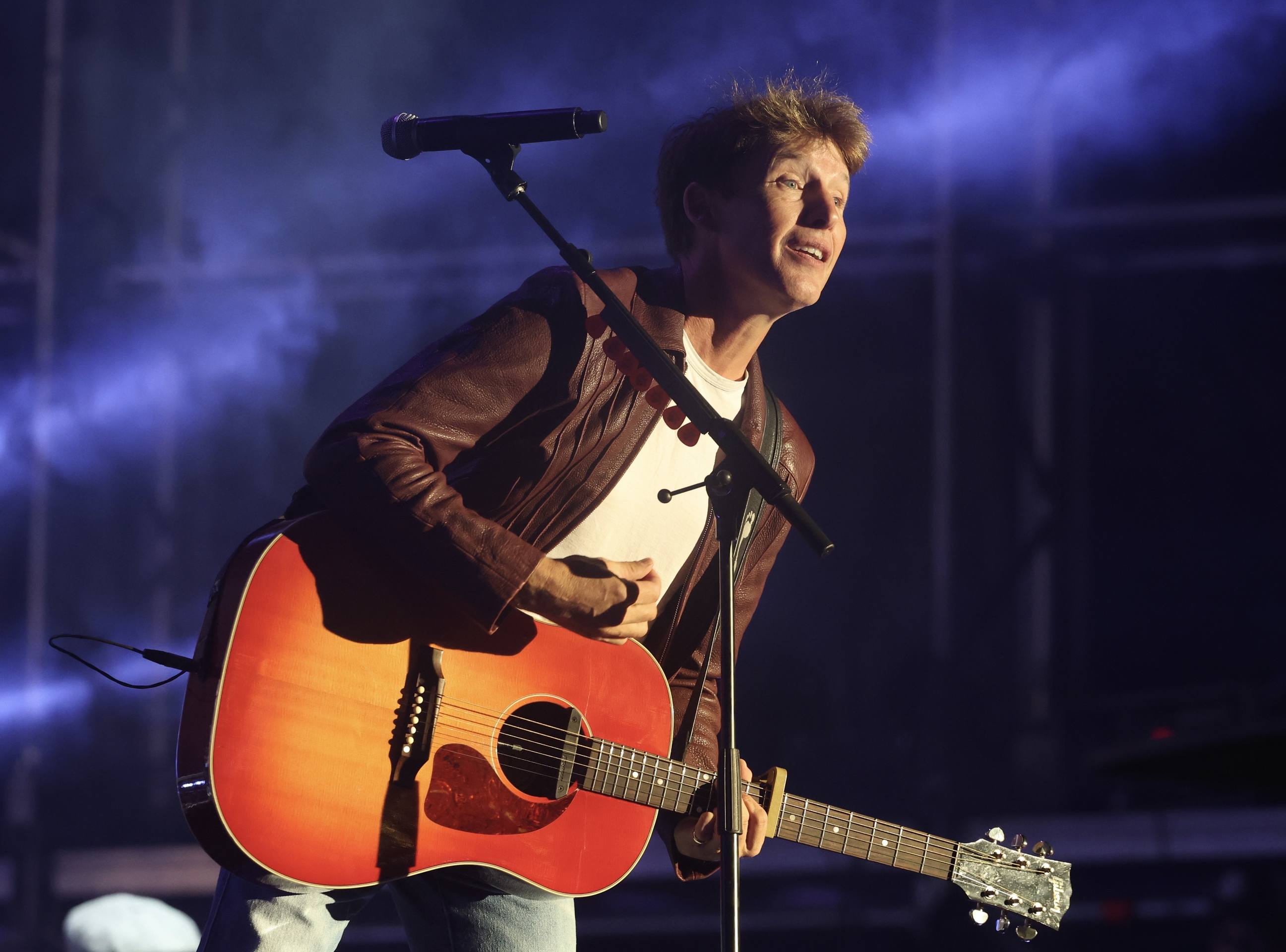 El concierto de James Blunt, en imágenes