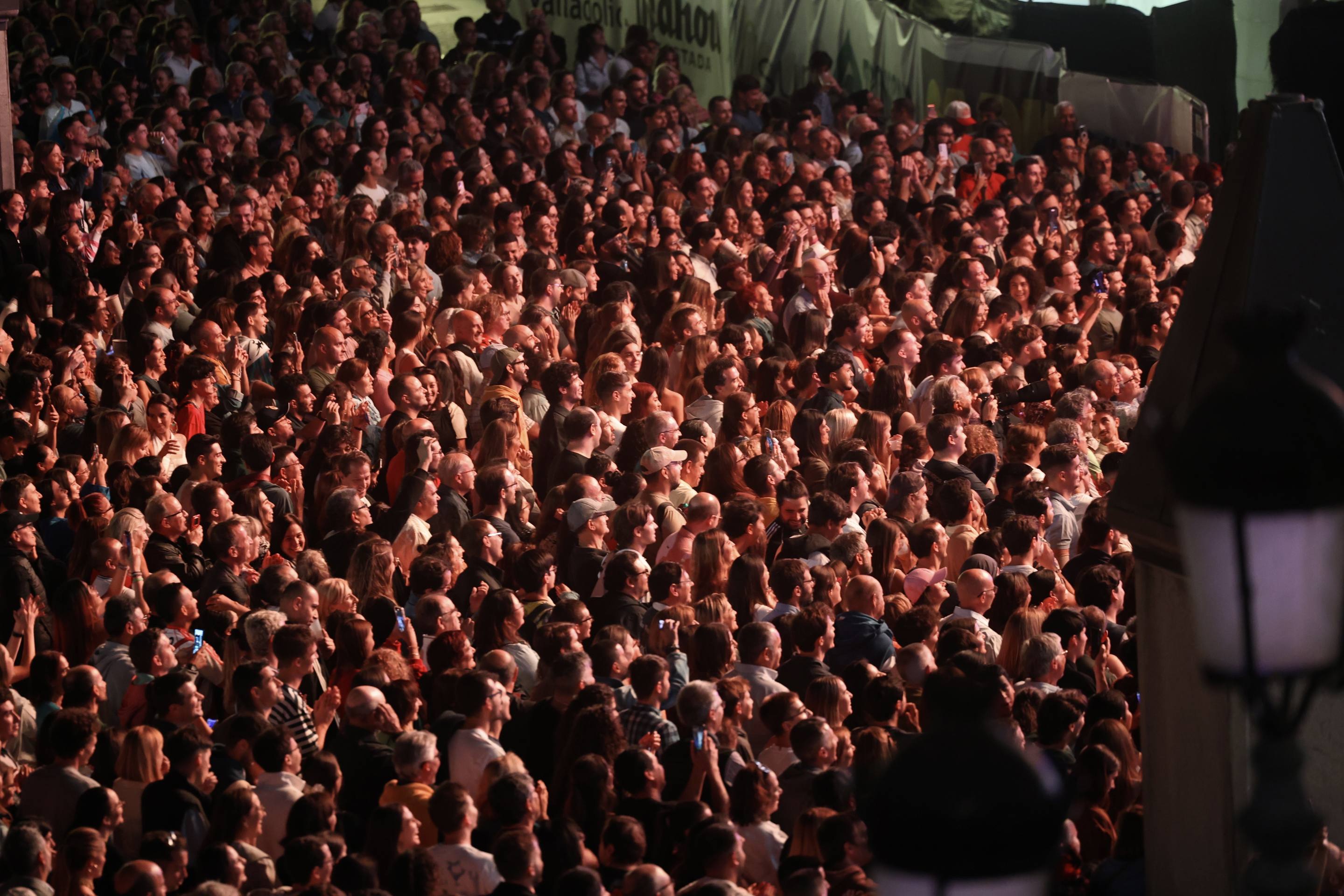El concierto de James Blunt, en imágenes