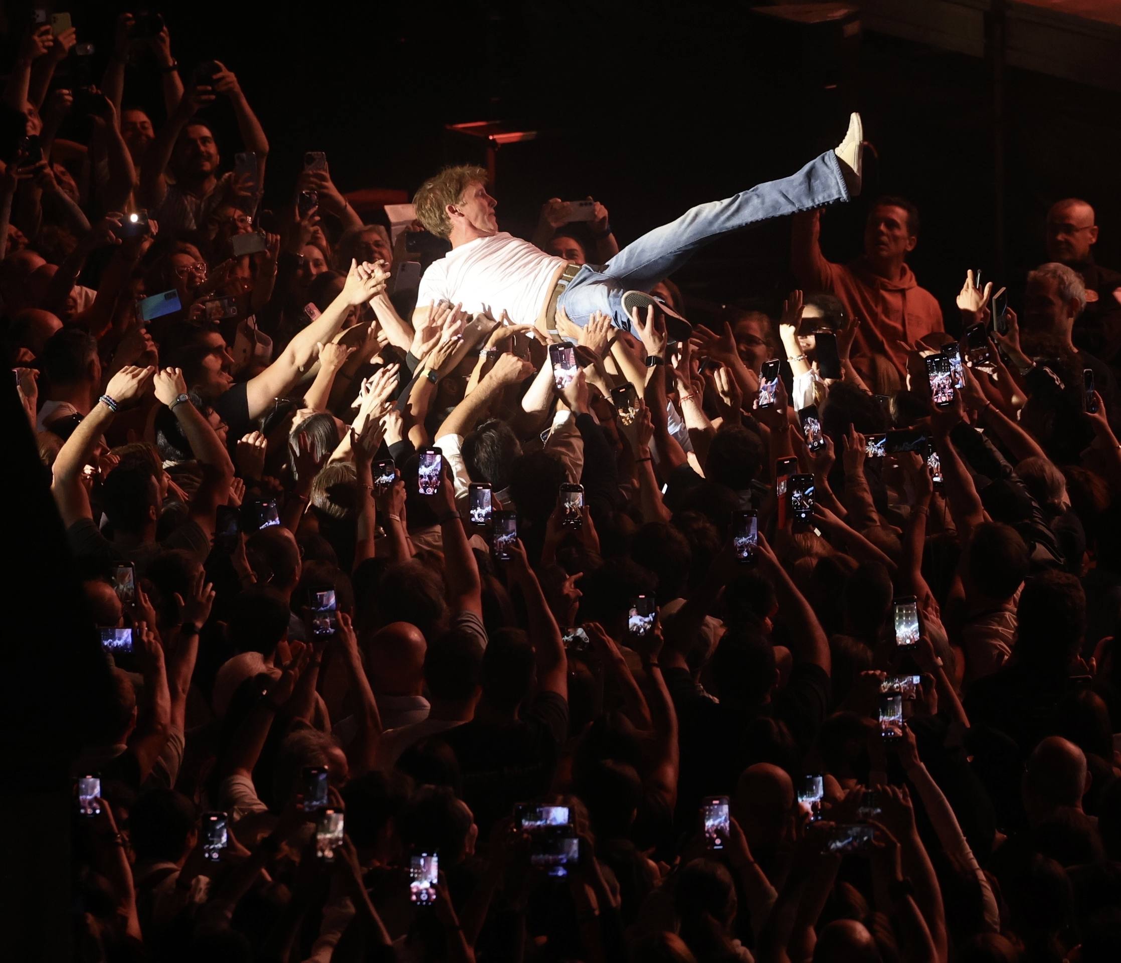 El concierto de James Blunt, en imágenes