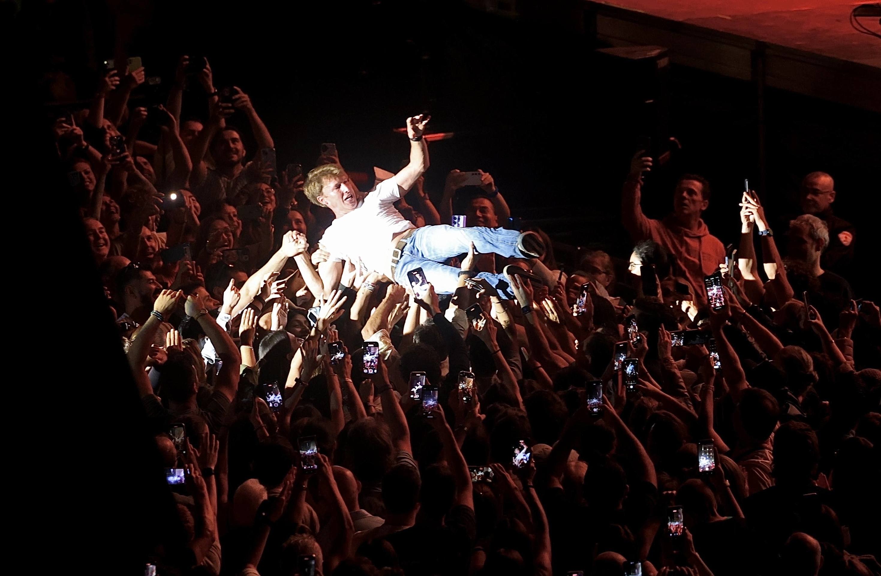 El concierto de James Blunt, en imágenes