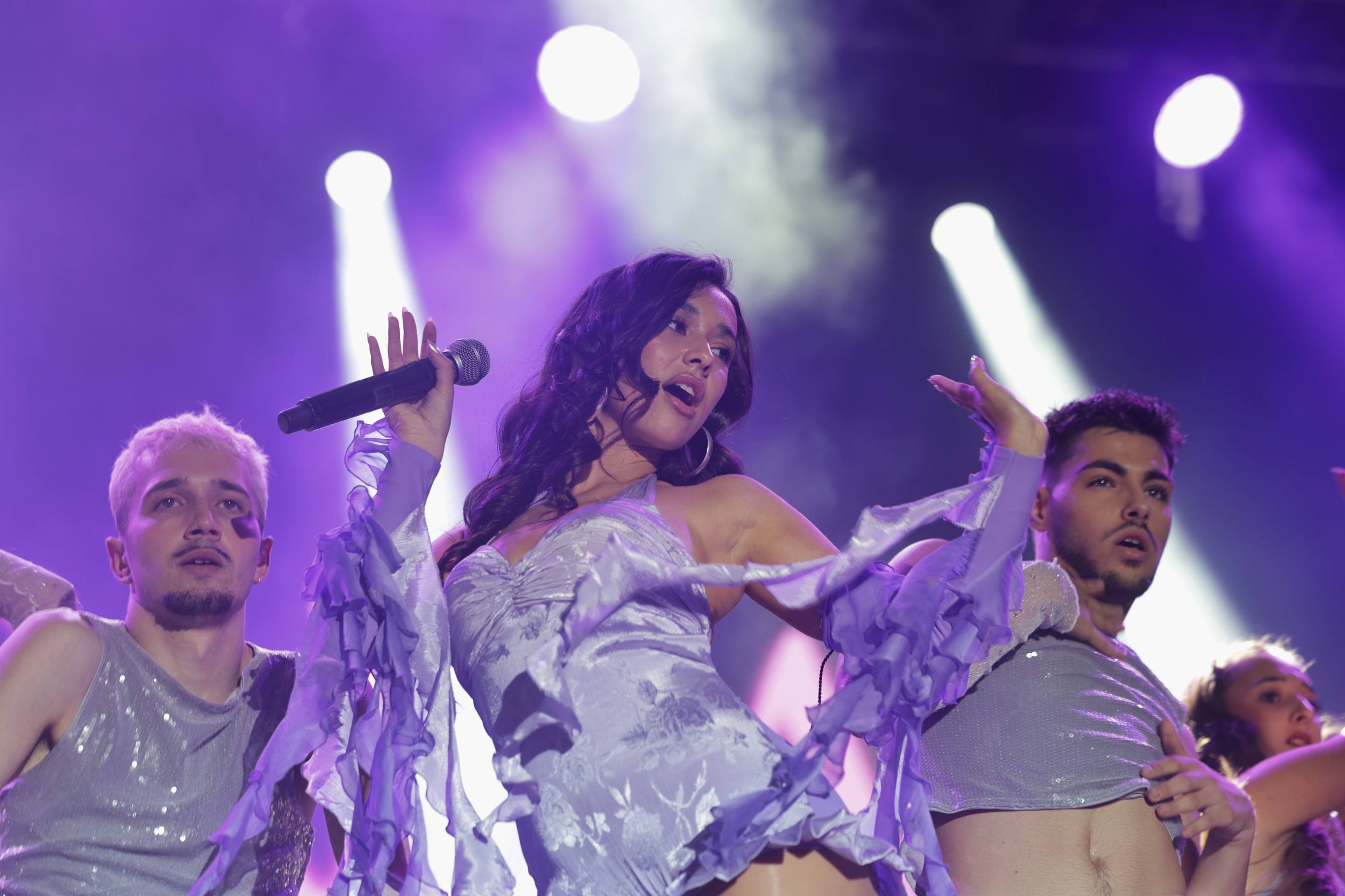 Las imágenes del concierto de Natalia Fresneda en la Plaza Mayor