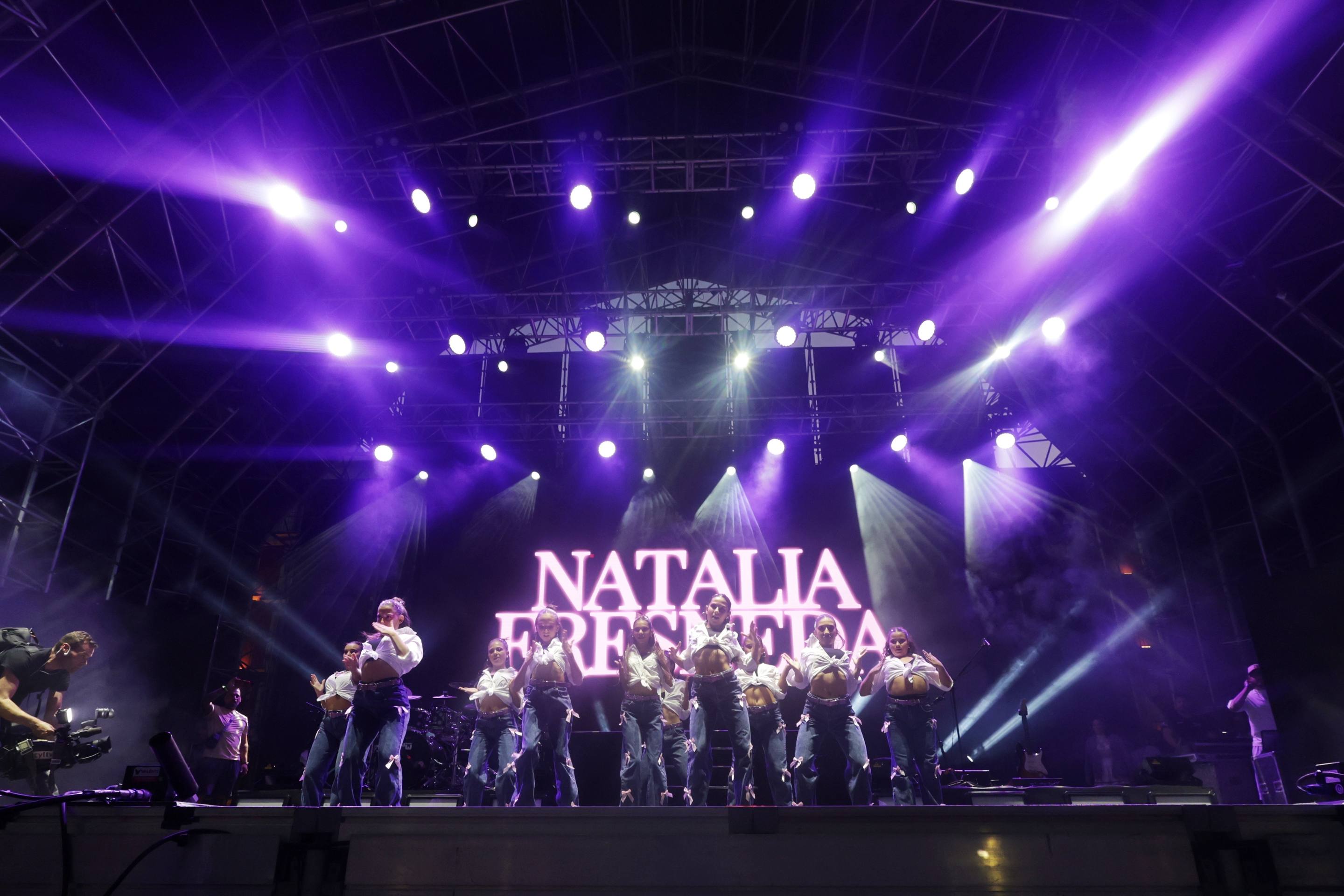 Las imágenes del concierto de Natalia Fresneda en la Plaza Mayor