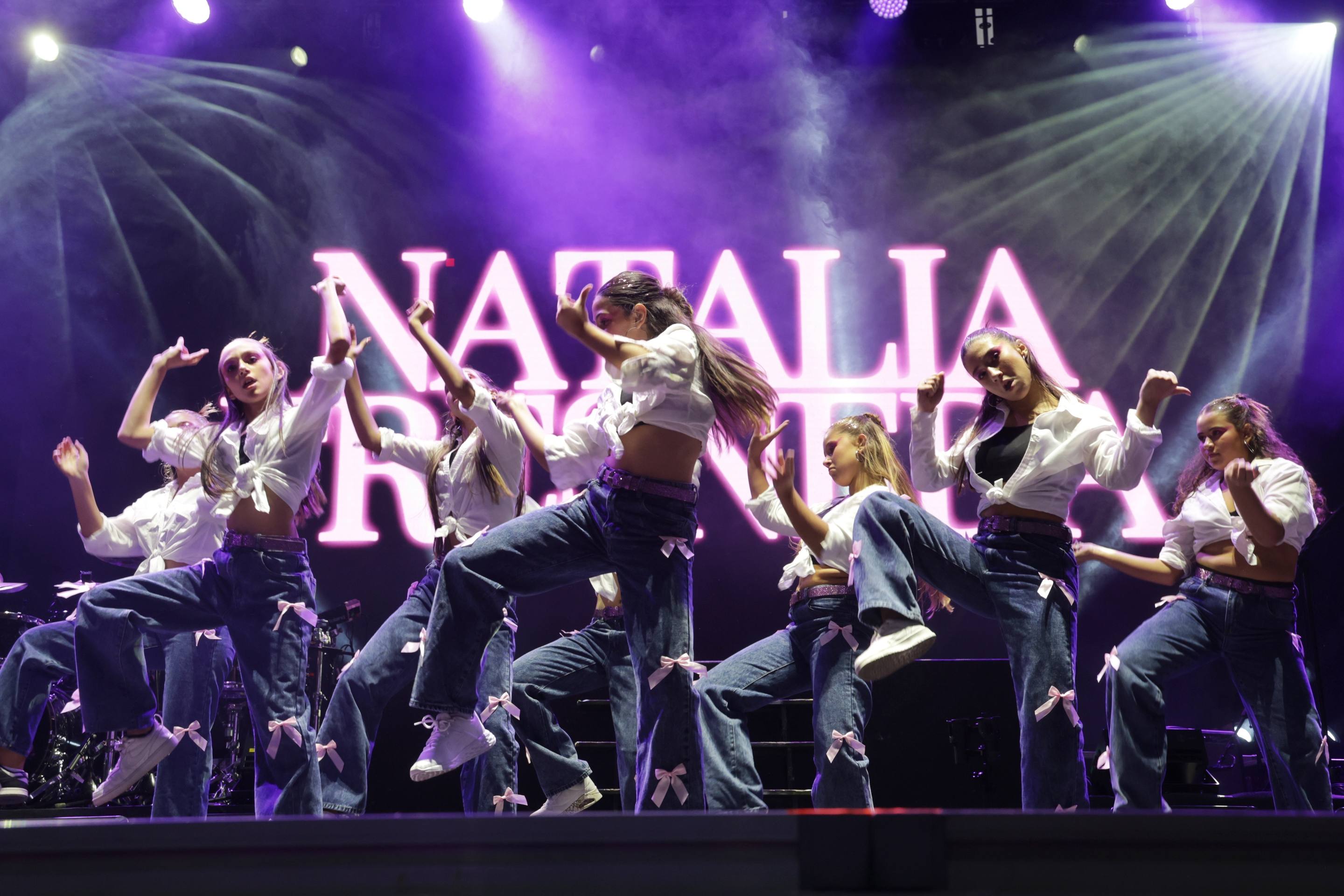 Las imágenes del concierto de Natalia Fresneda en la Plaza Mayor