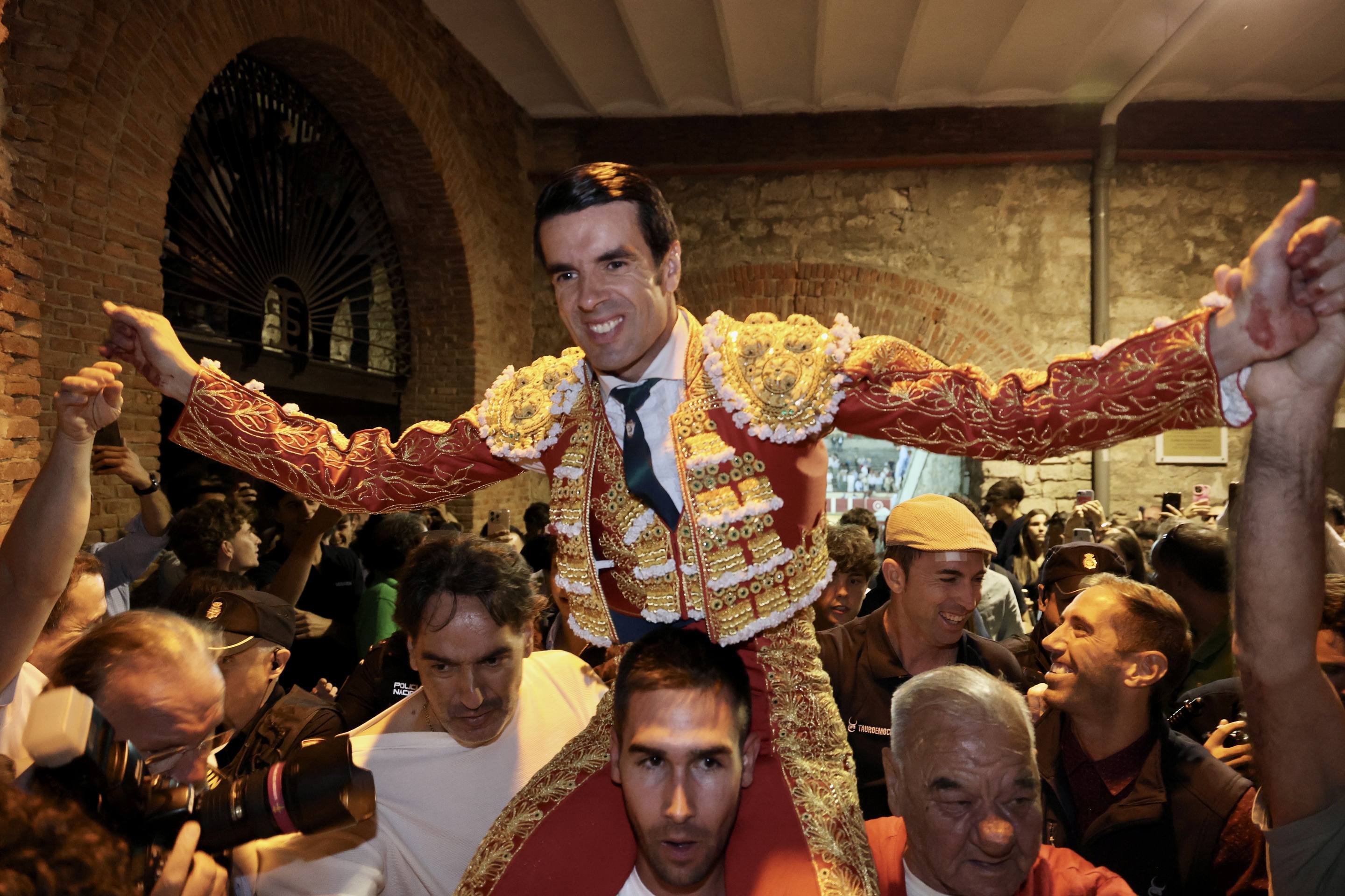 El mano a mano de Talavante y Emilio de Justo, en imágenes