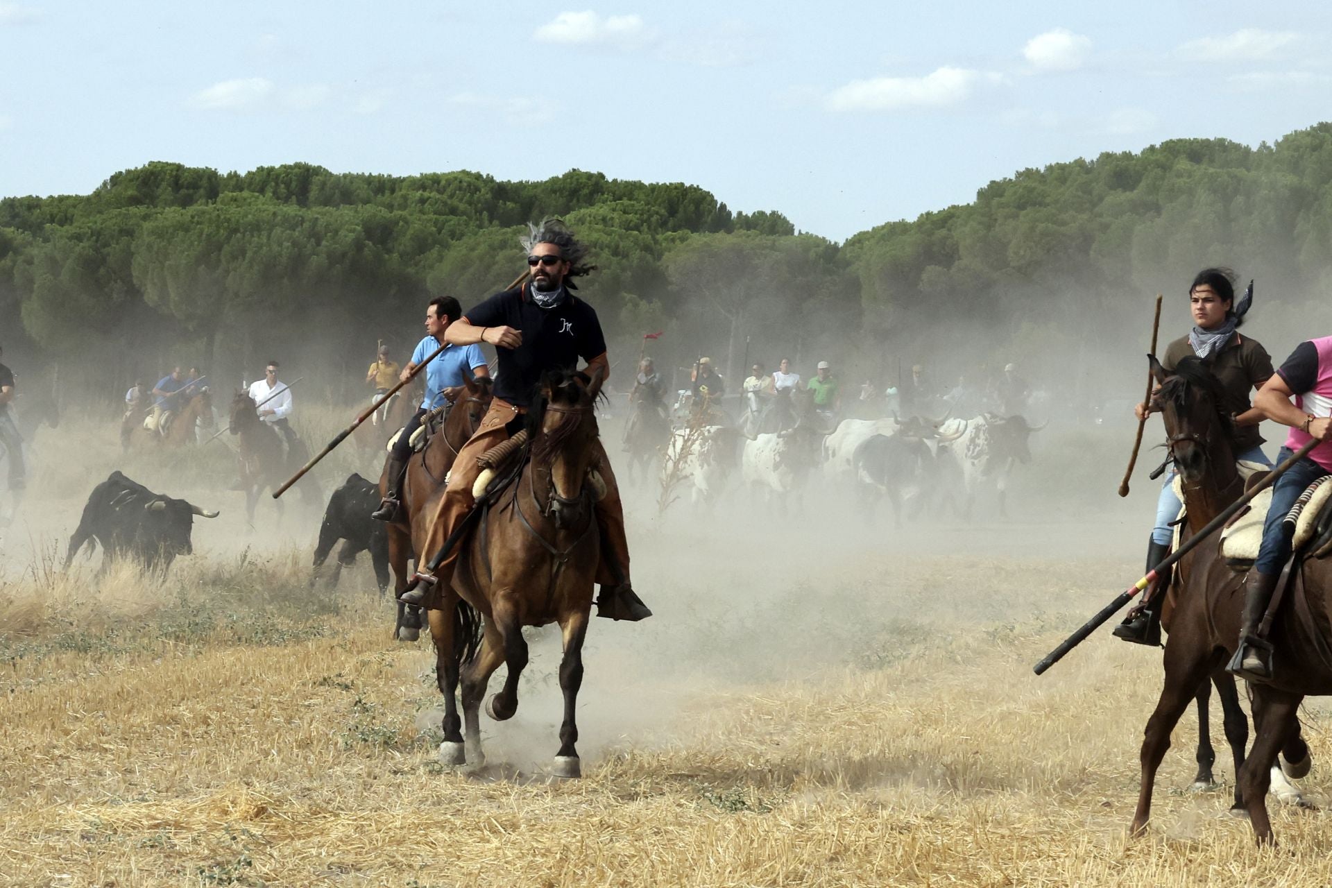 El encierro de Portillo, en imágenes