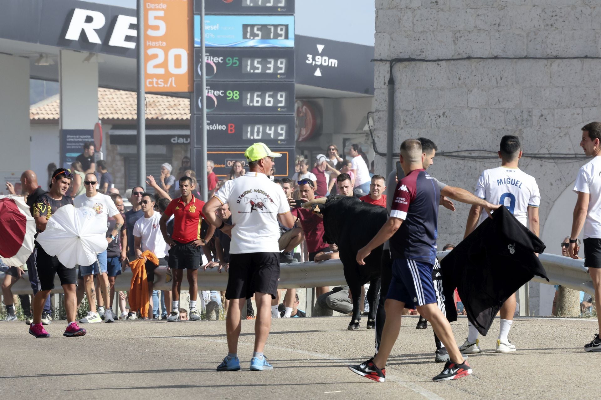 El encierro de Portillo, en imágenes