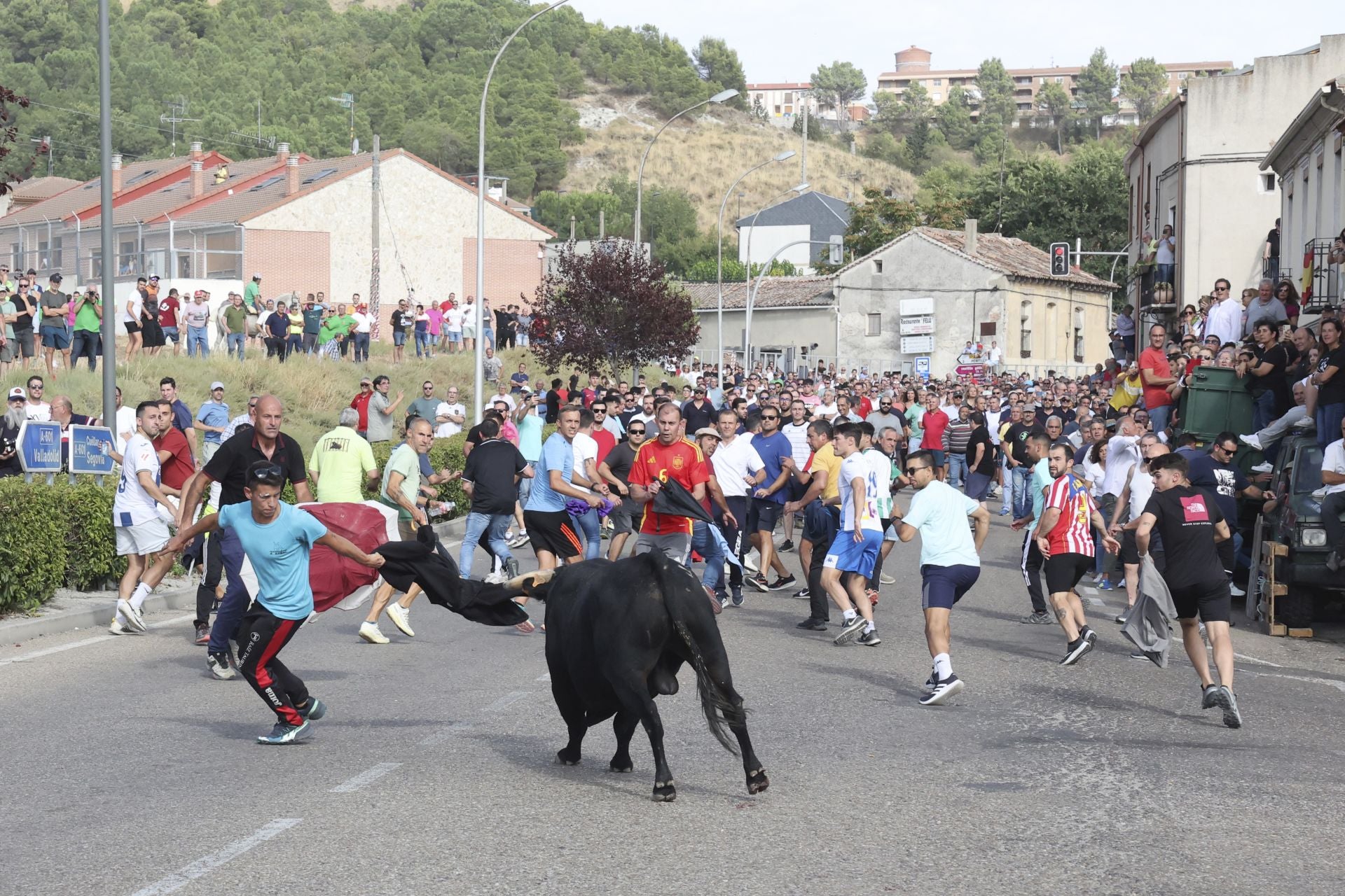 El encierro de Portillo, en imágenes
