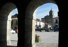 Plaza Mayor de Villacastín.
