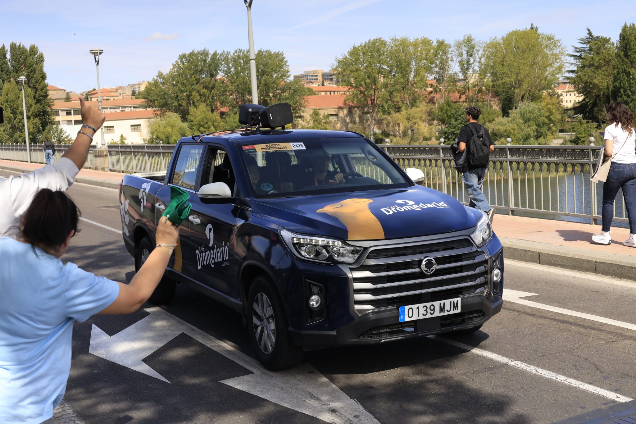El paso de la Vuelta por Salamanca: más aplausos que banderas y un líder &#039;pillo&#039;